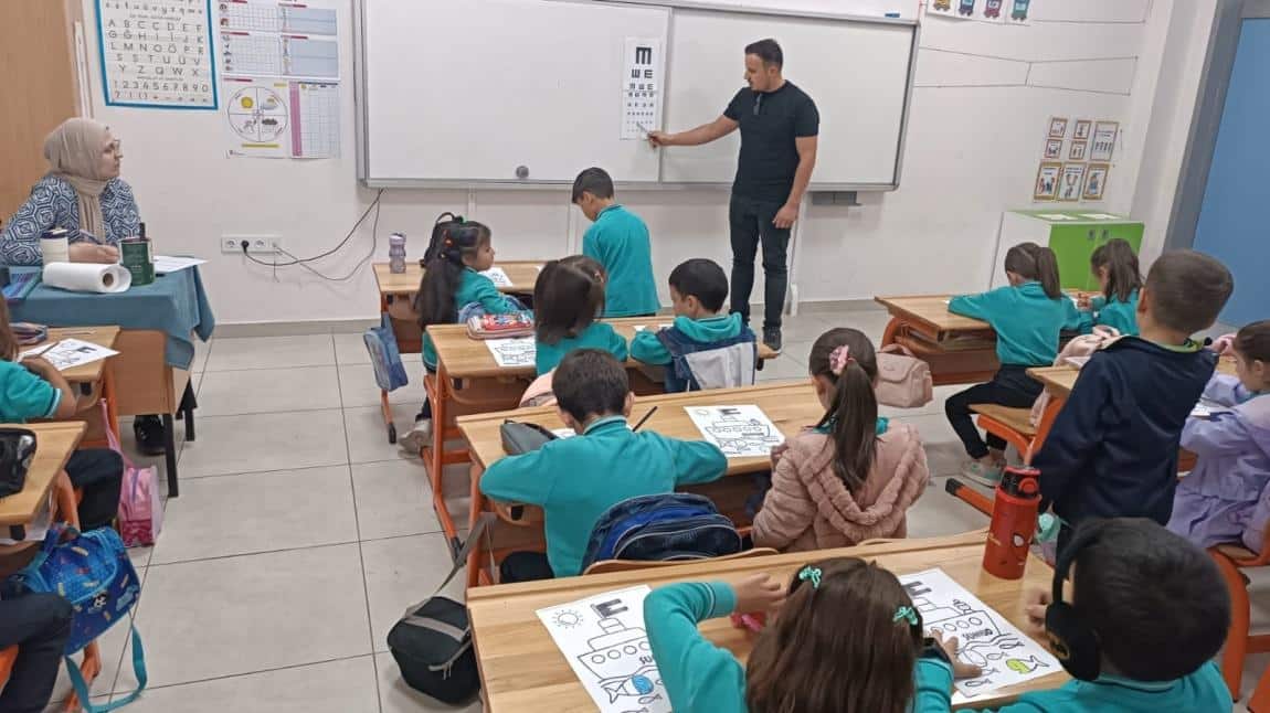 1. SINIF ÖĞRENCİLERİMİZE  GÖZ TARAMA TESTİ